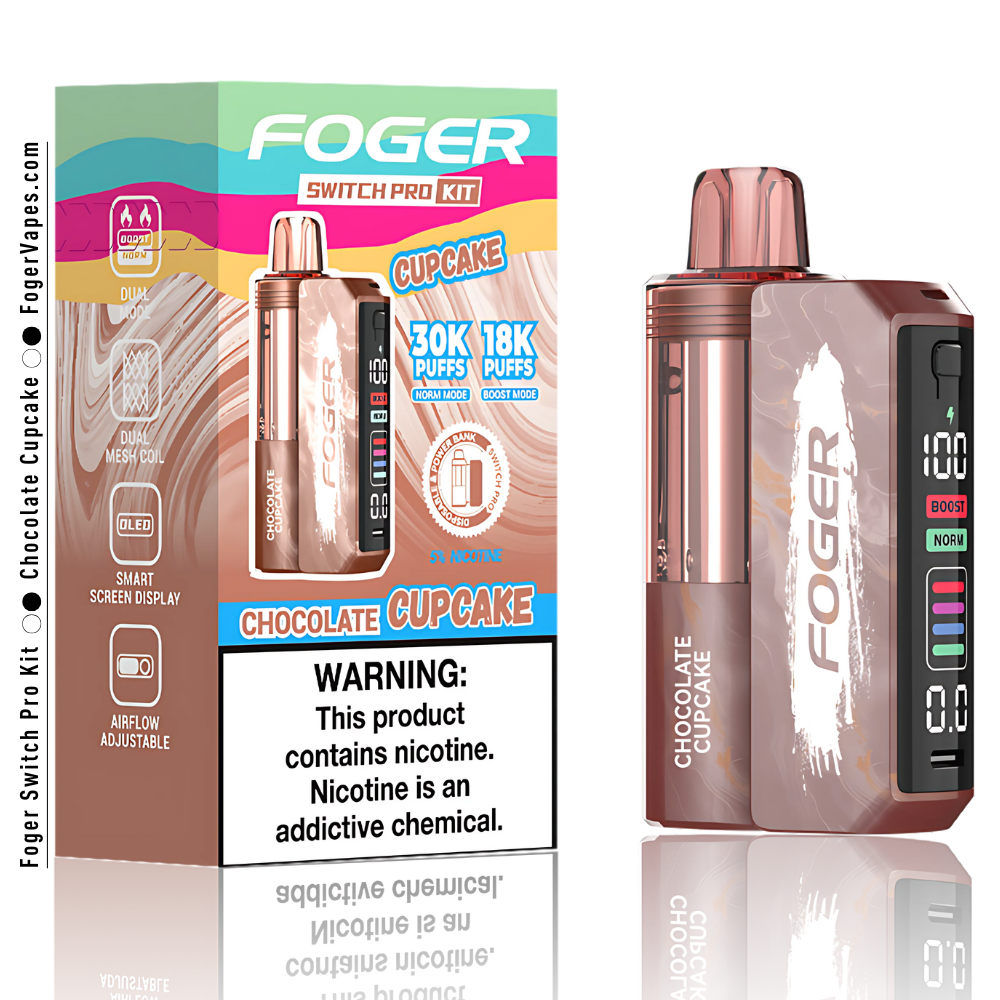 Chocolate Cupcake - Foger Switch Pro Kit | 30K Puffs