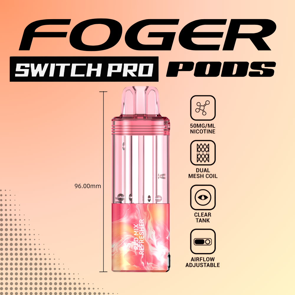Red Mix Refresher - Foger Switch Pro Pod 30K Puffs