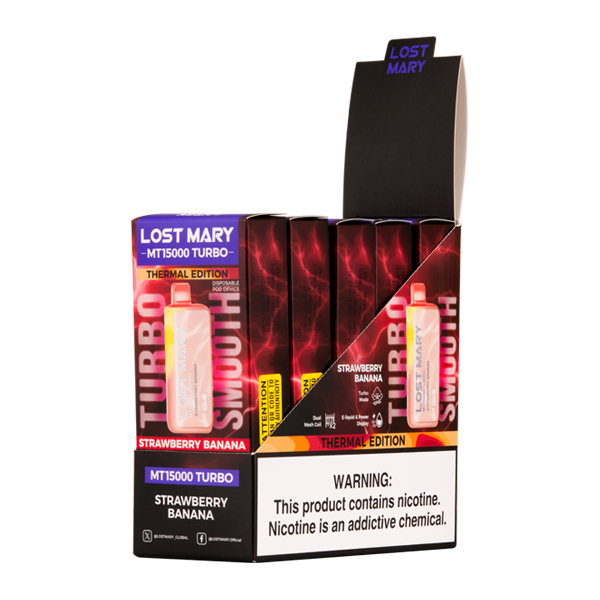 Strawberry Banana LOST MARY MT15000 TUBRO