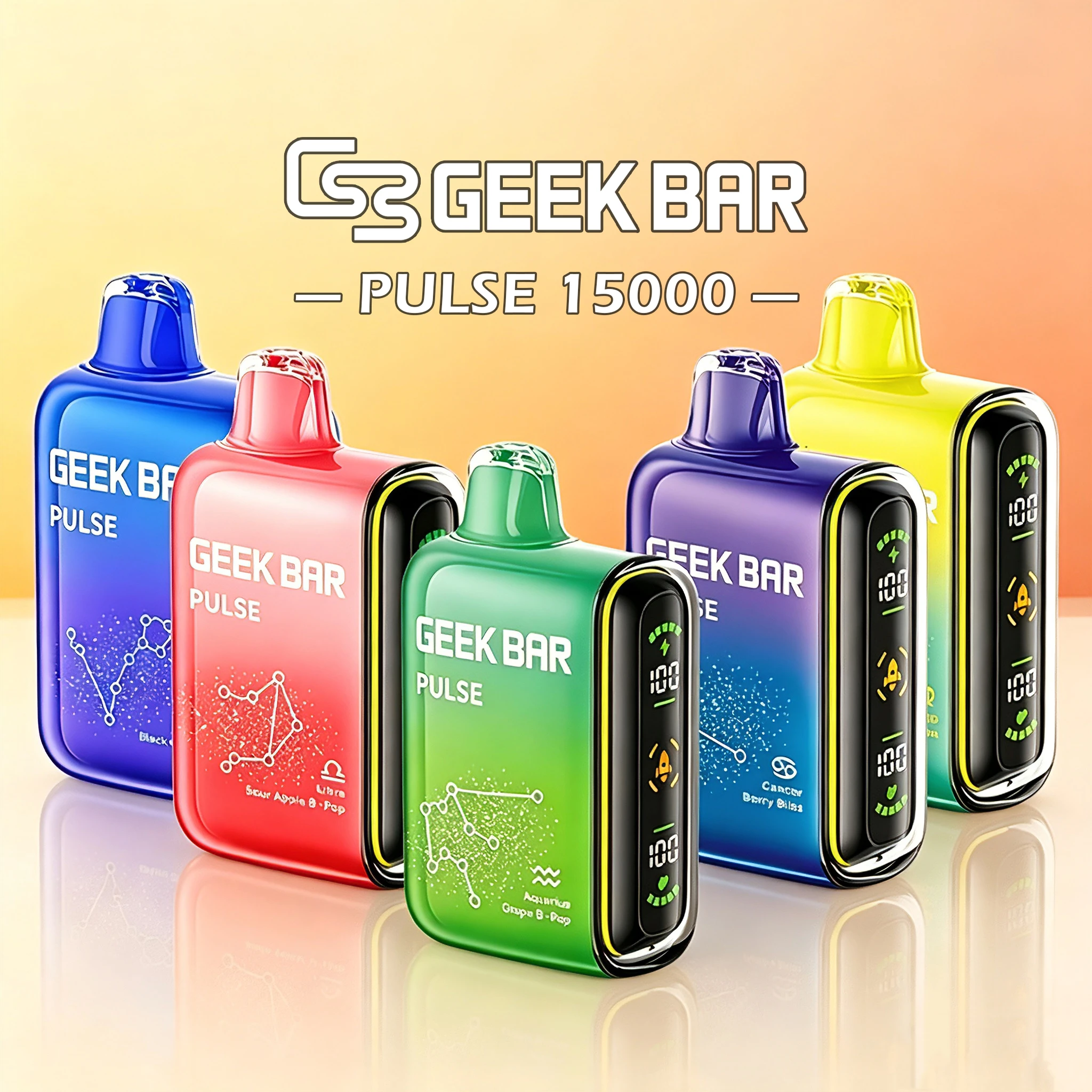 GEEK BAR PULSE 15000 - ALL 54 Flavors in stock